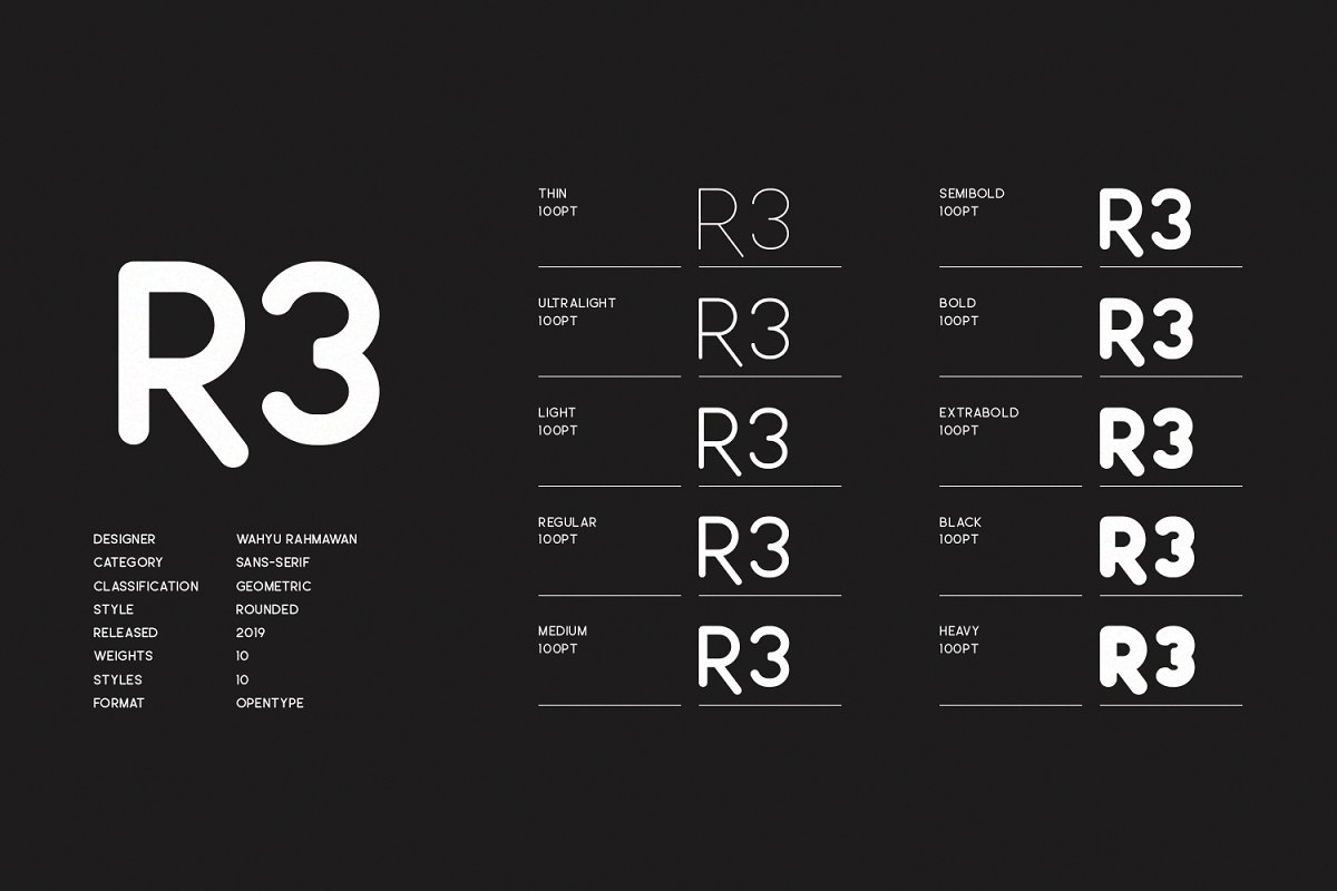 Leo Rounded Pro Regular Font preview
